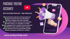 Purchase YouTube Account