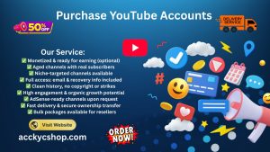 Purchase YouTube Account