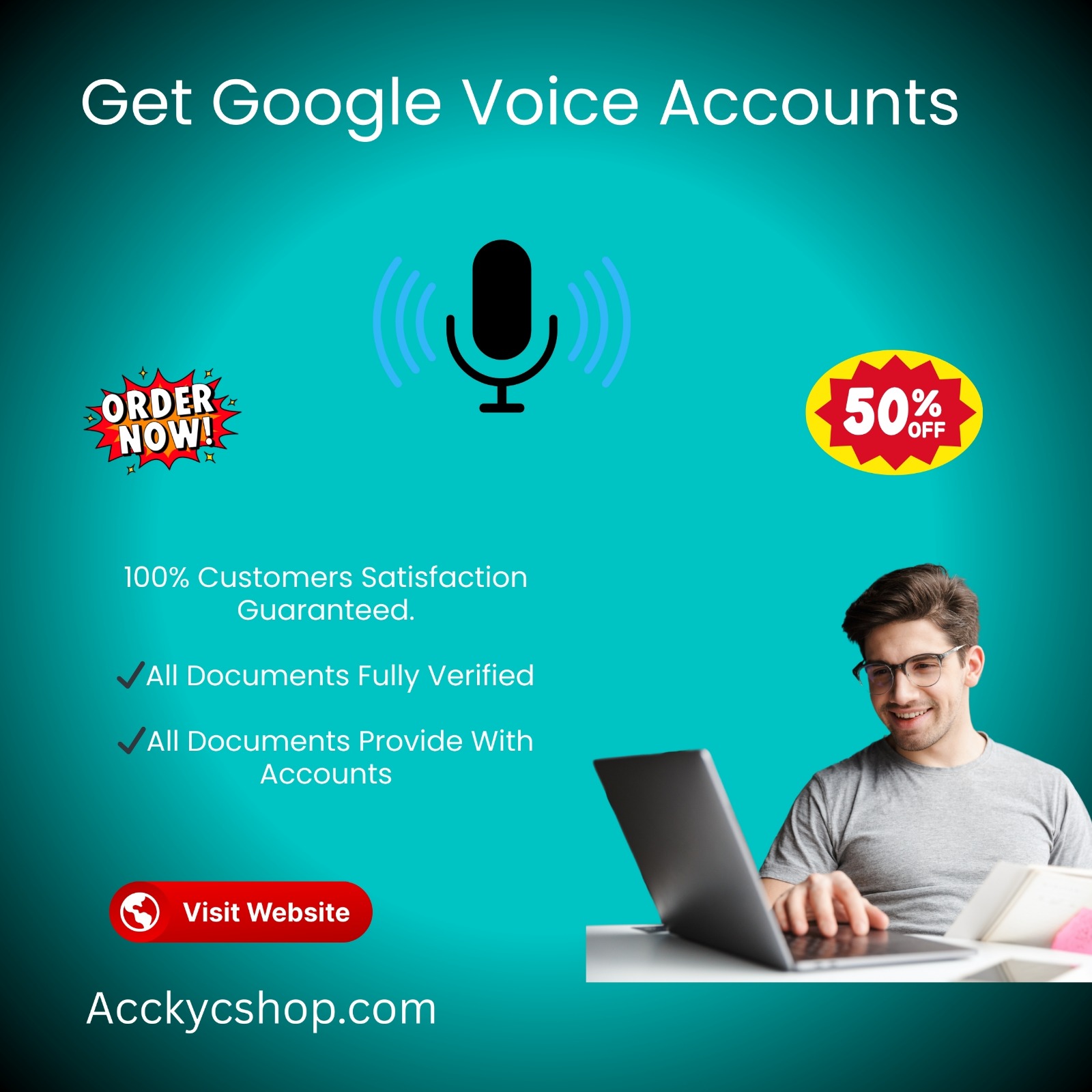 Purchase Google Voice Accounts